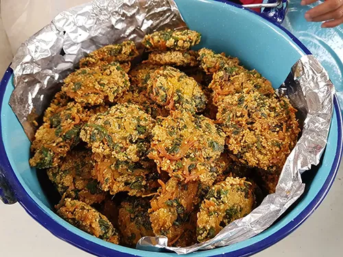 Tortitas de amaranto para Semana Santa (México)